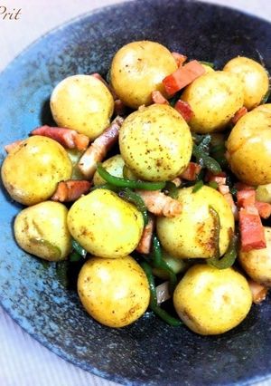 新じゃがのニンニクバター醤油♪-レシピのメイン写真