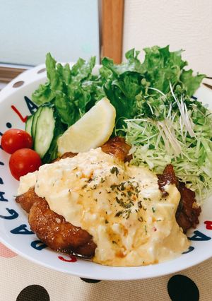 揚げないチキン南蛮-レシピのメイン写真
