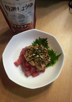 マグロ納豆-レシピのメイン写真