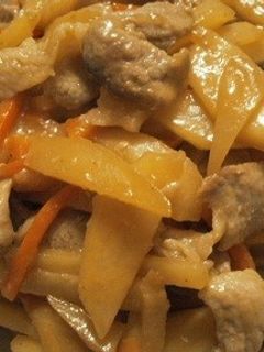 焼き肉のたれで☆じゃがいものきんぴら風-レシピのメイン写真