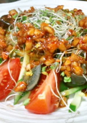 本格☆ピータンの冷菜サラダ-レシピのメイン写真