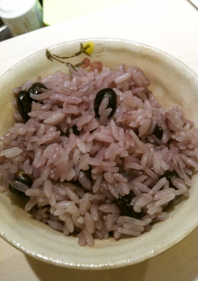 下茹でなし♬簡単黒豆ごはん-レシピのメイン写真