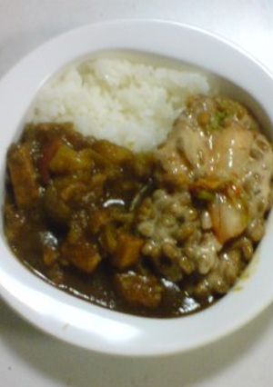 キムチ納豆カレー*-レシピのメイン写真