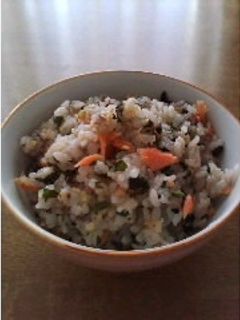 鮭と大葉☆まぜ雑穀ご飯☆-レシピのメイン写真