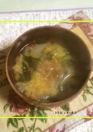 あったまる✿白菜の味噌汁-レシピのメイン写真