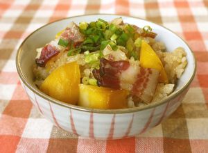 洋風♥♡ポテト＆ベーコンの炊き込み御飯-レシピのメイン写真