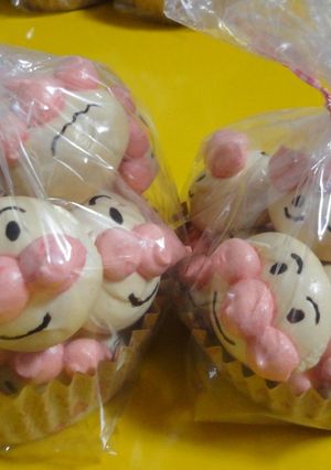 焼きメレンゲィ (あんこぱんの顔)-レシピのメイン写真