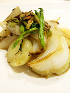 旬の焼き野菜 うどとクレソンのソース-レシピのメイン写真