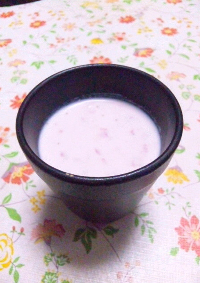 甘酒風味のいちごミルク♪-レシピのメイン写真
