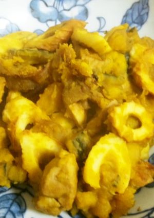 かぼちゃのピリ辛カレー炒め-レシピのメイン写真