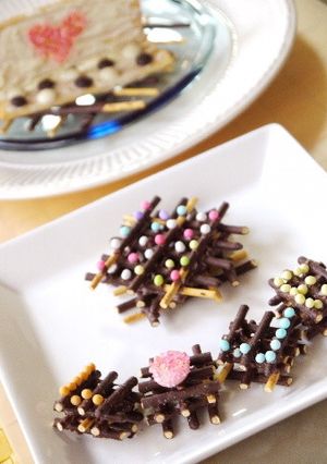 バレンタインに3Dデコポッキーチョコ☆-レシピのメイン写真