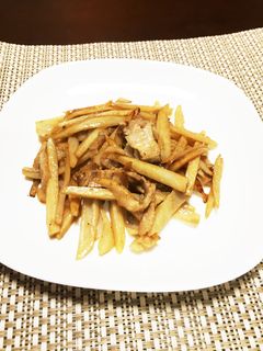 豚肉とレンコンの細切り炒め-レシピのメイン写真
