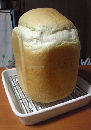 乳製品アレルギー対策HBでふかふか食パン-レシピのメイン写真
