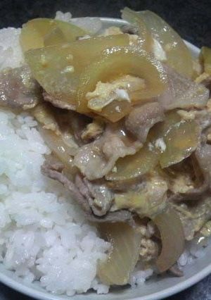 汁だく！豚バラ丼-レシピのメイン写真