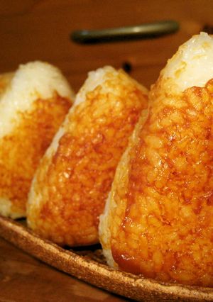 甘味噌が旨い！焼おにぎり！-レシピのメイン写真