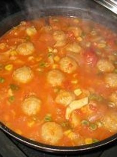 トマト缶でトマト鍋-レシピのメイン写真
