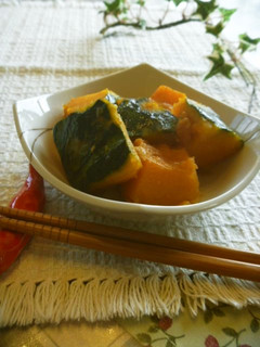 かぼちゃの煮物(コク旨生姜甘醤油)-レシピのメイン写真