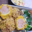お弁当に✿かぼちゃ団子