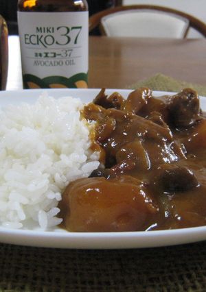 ミキプルーンかれ～♪-レシピのメイン写真