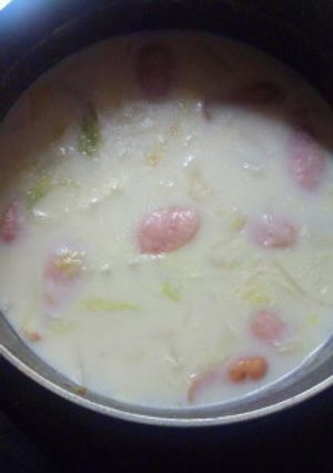 白菜のクリームスープ-レシピのメイン写真