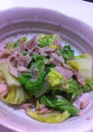 ツナ白菜-レシピのメイン写真