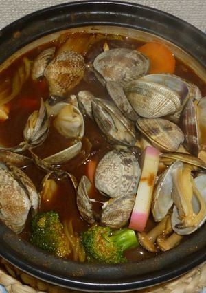 パパのアサリ鍋-レシピのメイン写真