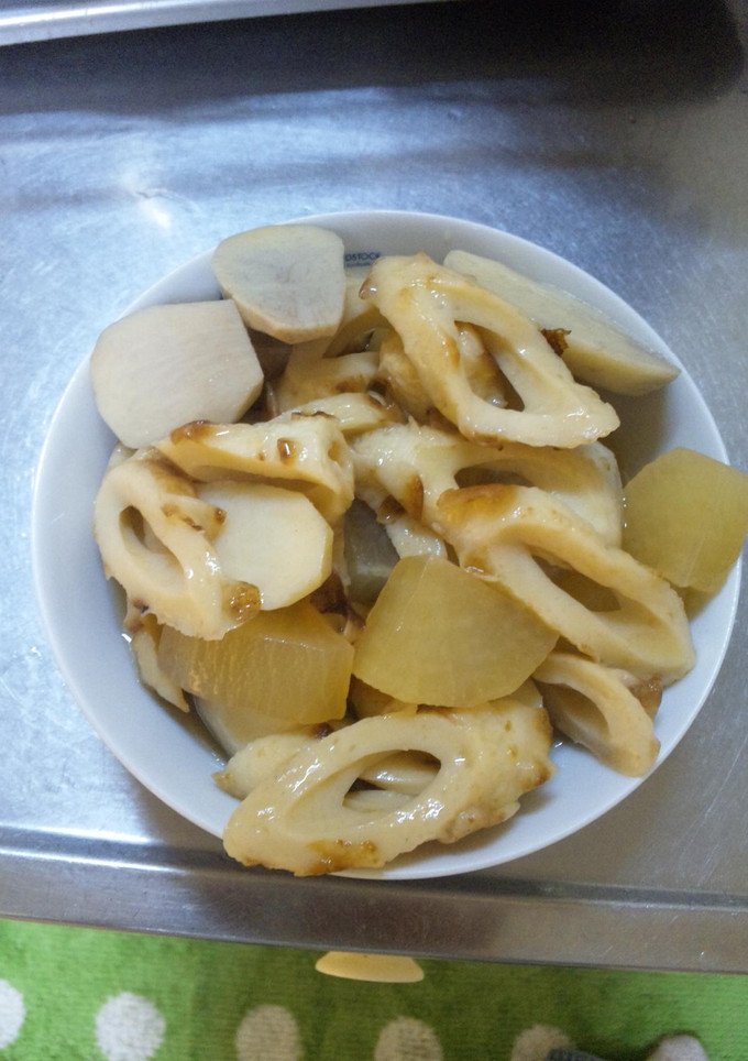 ほっこり！里芋と大根とちくわの煮物-レシピのメイン写真
