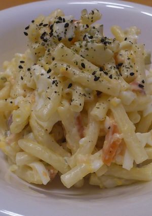 スモークサーモンのマカロニサラダ-レシピのメイン写真