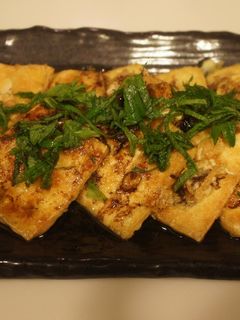 豆腐ステーキ バルサミコソースかけ-レシピのメイン写真