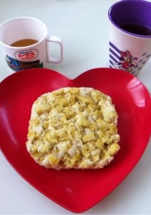 離乳食＊タッパでさつまいも蒸しパン＊-レシピのメイン写真