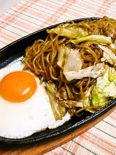 ✿喫茶店風✿ 鉄板焼きそば-レシピのメイン写真