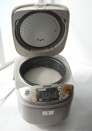えのき氷ご飯の炊きかた-レシピのメイン写真