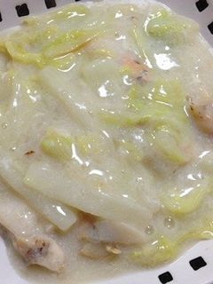 白菜と帆立の中華風クリーム煮-レシピのメイン写真