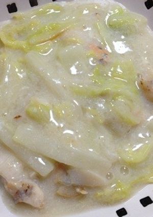 白菜と帆立の中華風クリーム煮-レシピのメイン写真