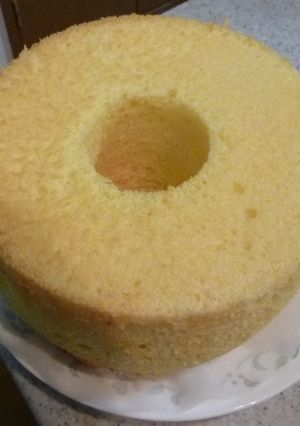 材料3つただ混ぜるだけシフォンケーキ簡単-レシピのメイン写真