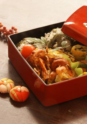 朝ラク♪冷凍かき揚げで天丼の具-レシピのメイン写真