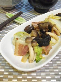 白菜とベーコンのピリ辛さっぱり炒め-レシピのメイン写真