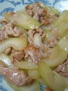 豚肉とセロリの中華風炒め(西芹肉片)-レシピのメイン写真