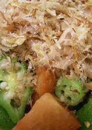 オクラとトマトの辛子醤油和え-レシピのメイン写真