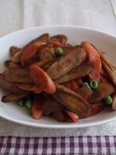 ごぼうのカレーきんぴら-レシピのメイン写真
