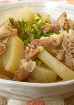 簡単♡♥大根と豚肉のさっぱり煮（減塩）-レシピのメイン写真