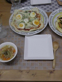 キリンワインスプリッツァに合うチキンピザ-レシピのメイン写真