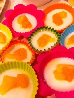 ミルク寒天 ♪お弁当デザートにも♪-レシピのメイン写真