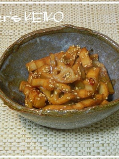 【農家のレシピ】れんこんのキンピラ-レシピのメイン写真