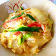 とろりん✿大根・白菜・かにかまの卵とじ☆