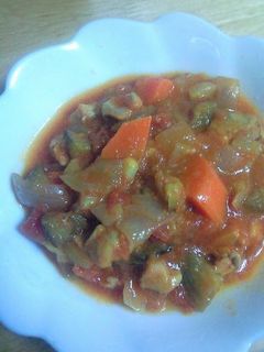 鶏肉と玉ねぎのトマト煮込み-レシピのメイン写真