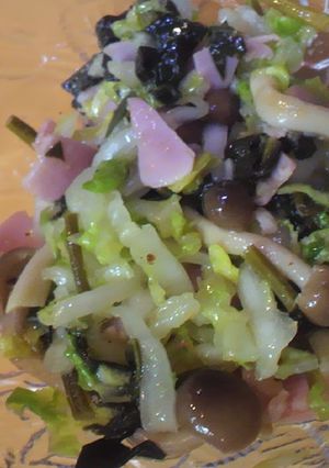 白菜とベーコンのサラダ-レシピのメイン写真