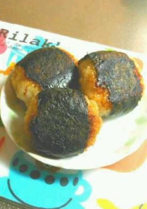残りご飯で★もちもちおやき風焼おにぎり-レシピのメイン写真