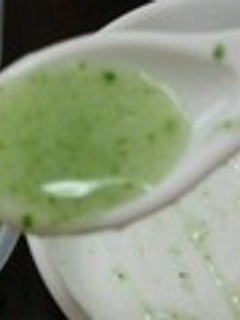 離乳食 初期 ほうれん草がゆ-レシピのメイン写真