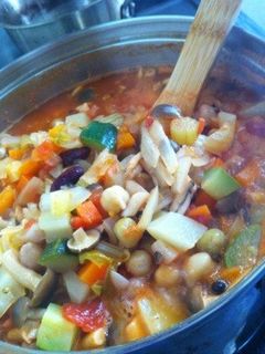 お野菜を食べるスープ-レシピのメイン写真